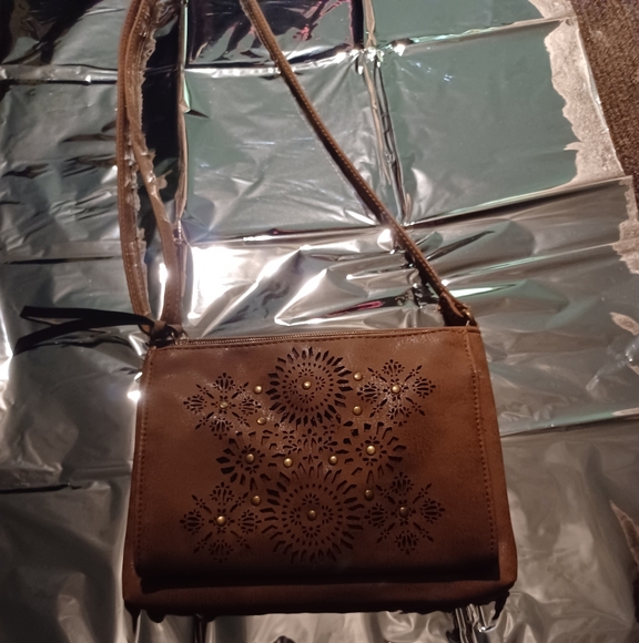 boho laser cut organizer purse - Picture 2 of 8